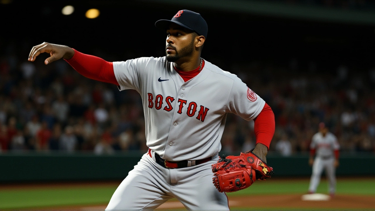 Aroldis Chapman secures 5th win as Red Sox edge Tigers 4-3